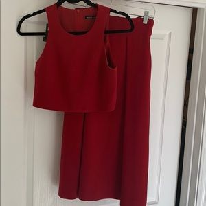 Black Halo Two Piece Dress